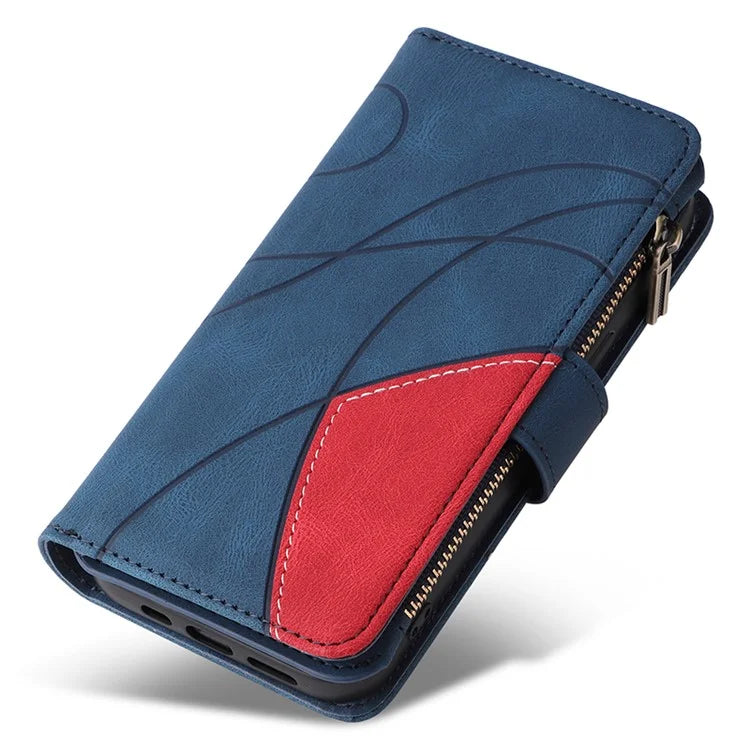 KT Multi-function Series-5 For Samsung Galaxy A05s 4G Case Magnetic Leather Phone Cover Splicing Wallet with Stand