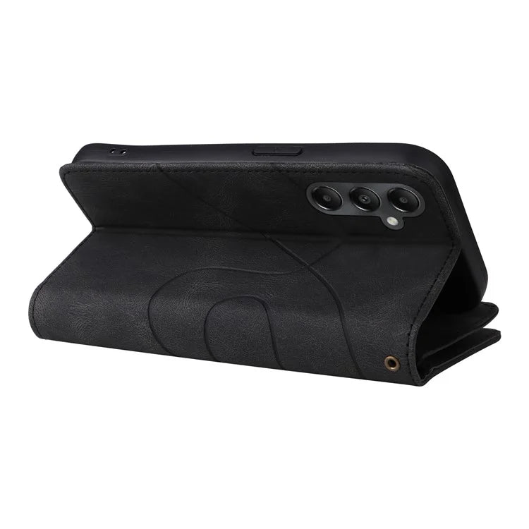 KT Multi-function Series-5 For Samsung Galaxy A05s 4G Case Magnetic Leather Phone Cover Splicing Wallet with Stand
