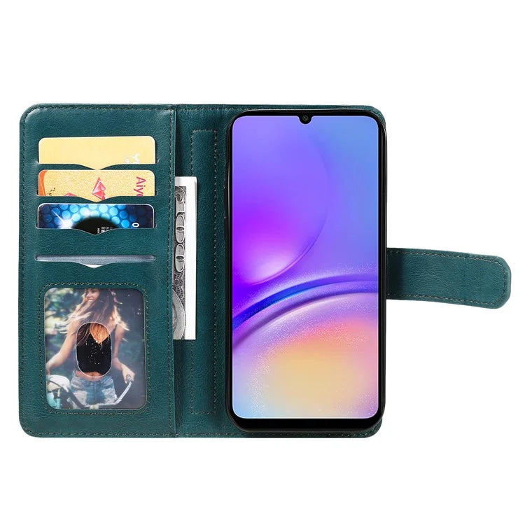 KT Multi-functional Series-1 For Samsung Galaxy A05 4G Case 10 Card Slots Leather Phone Wallet Cover