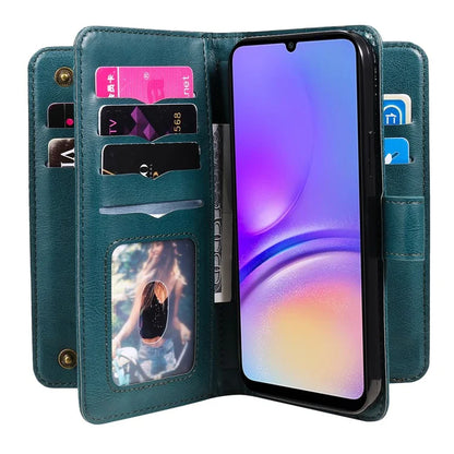 KT Multi-functional Series-1 For Samsung Galaxy A05 4G Case 10 Card Slots Leather Phone Wallet Cover