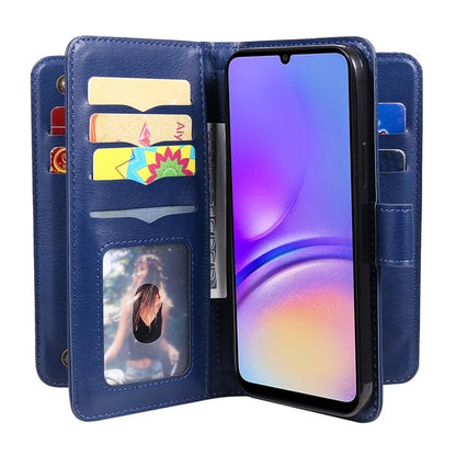 KT Multi-functional Series-1 For Samsung Galaxy A05 4G Case 10 Card Slots Leather Phone Wallet Cover