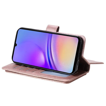 KT Multi-functional Series-1 For Samsung Galaxy A05 4G Case 10 Card Slots Leather Phone Wallet Cover