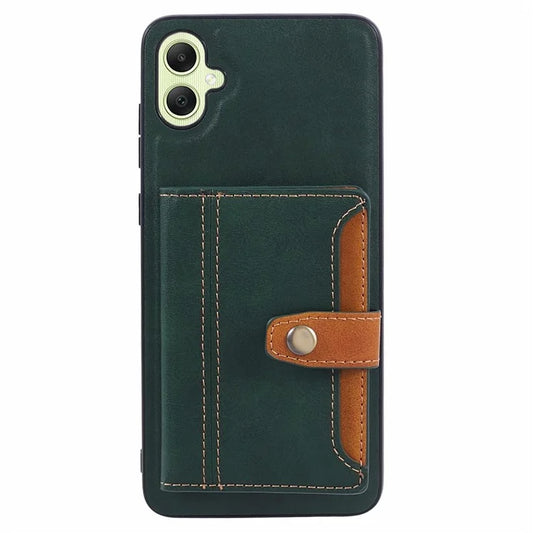 For Samsung Galaxy A05 4G Case Kickstand Phone Cover with Card Holder