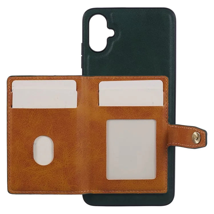For Samsung Galaxy A05 4G Case Kickstand Phone Cover with Card Holder