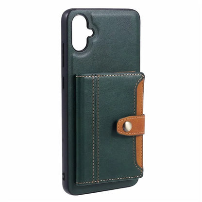 For Samsung Galaxy A05 4G Case Kickstand Phone Cover with Card Holder