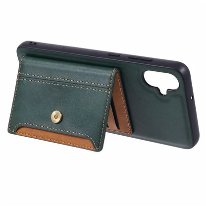 For Samsung Galaxy A05 4G Case Kickstand Phone Cover with Card Holder
