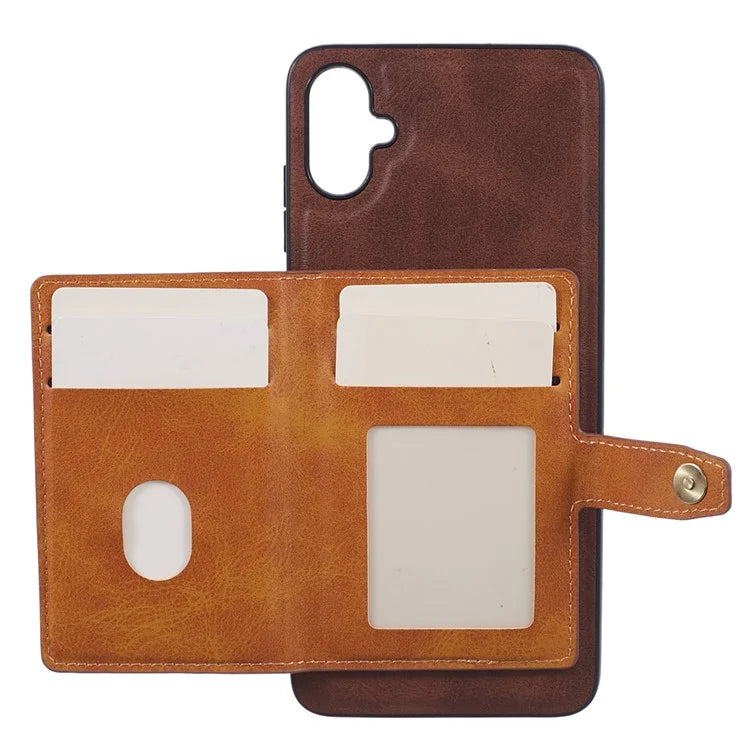 For Samsung Galaxy A05 4G Case Kickstand Phone Cover with Card Holder
