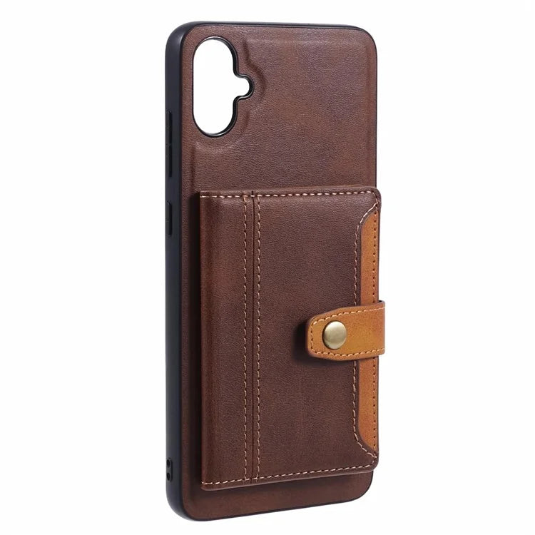 For Samsung Galaxy A05 4G Case Kickstand Phone Cover with Card Holder