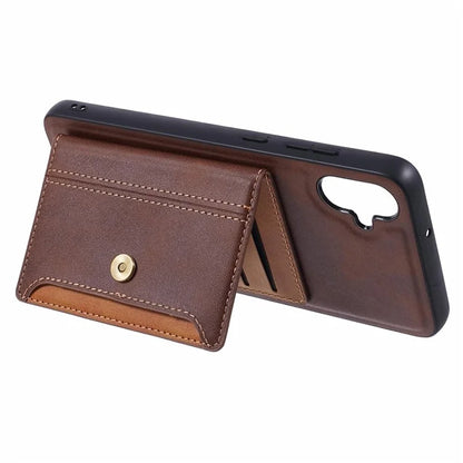 For Samsung Galaxy A05 4G Case Kickstand Phone Cover with Card Holder