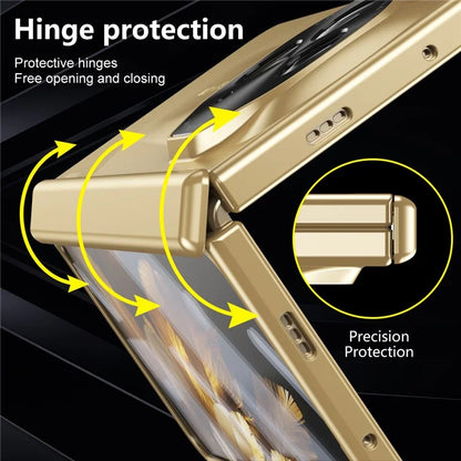 For OnePlus Open Phone Case Tempered Glass Film Hinge Protection Hard PC Cover