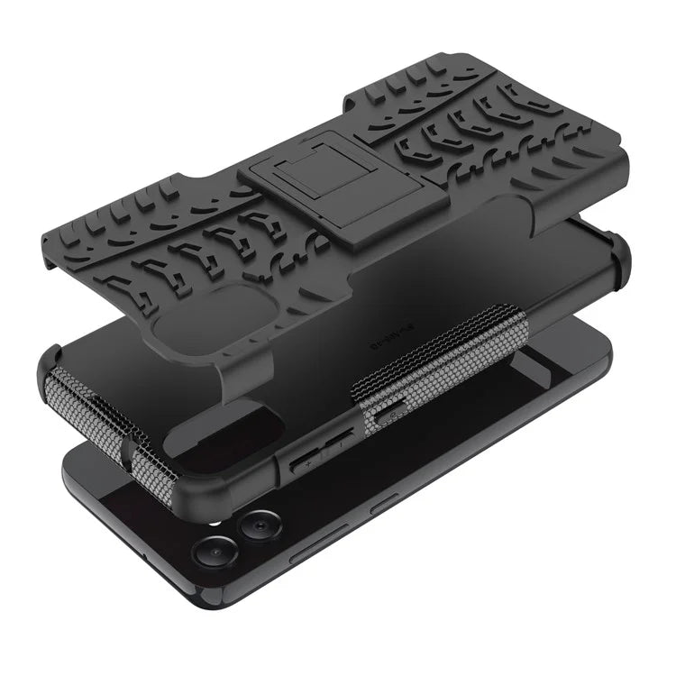 For Samsung Galaxy A05 4G Case Tyre Pattern Design Kickstand Phone Cover