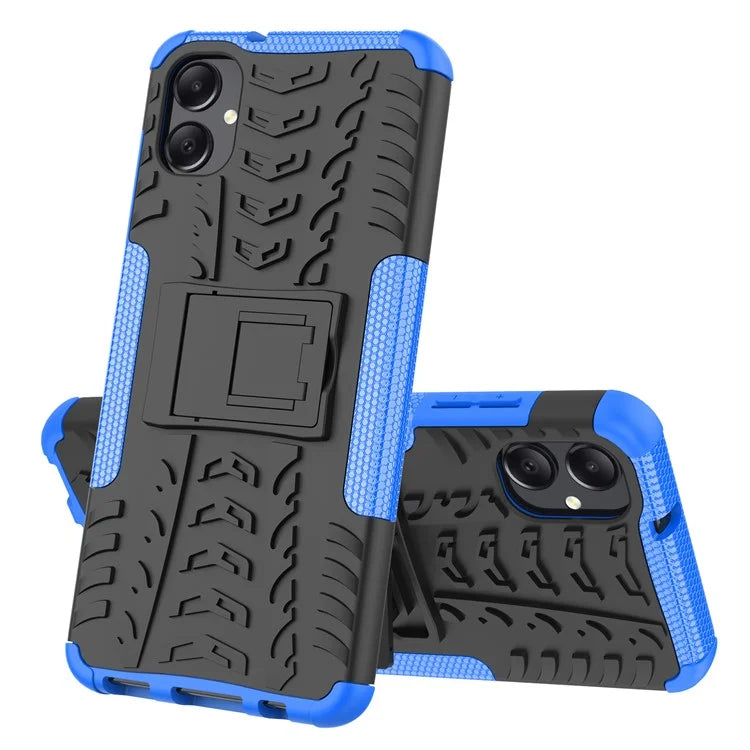 For Samsung Galaxy A05 4G Case Tyre Pattern Design Kickstand Phone Cover