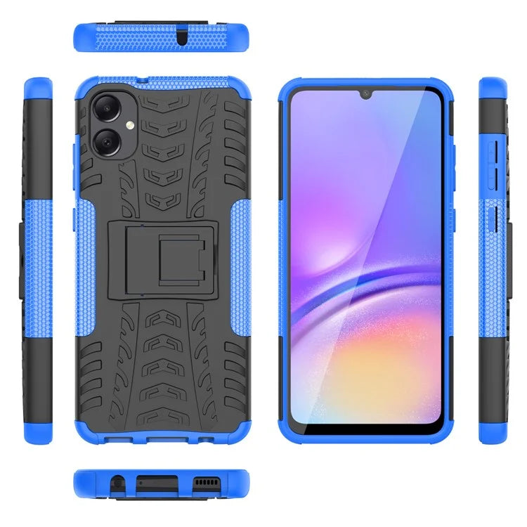 For Samsung Galaxy A05 4G Case Tyre Pattern Design Kickstand Phone Cover