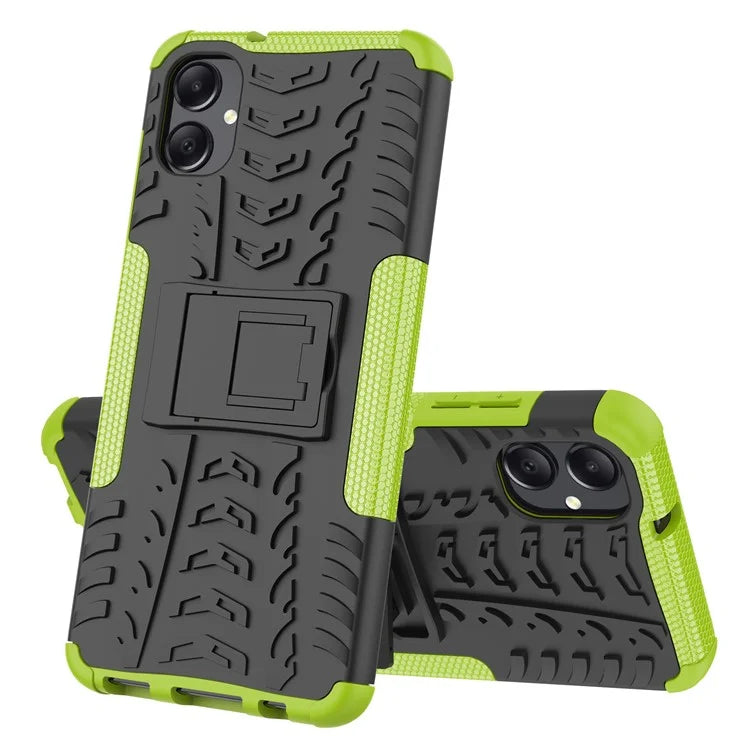 For Samsung Galaxy A05 4G Case Tyre Pattern Design Kickstand Phone Cover