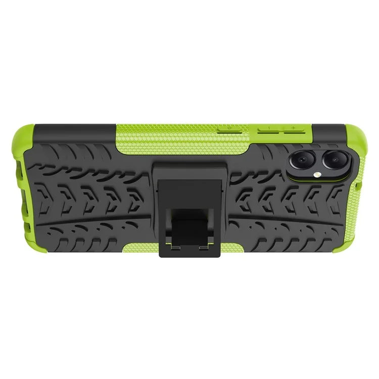For Samsung Galaxy A05 4G Case Tyre Pattern Design Kickstand Phone Cover