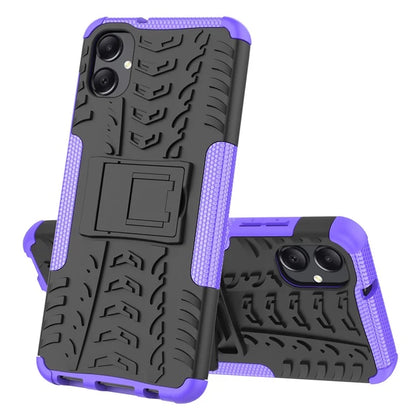 For Samsung Galaxy A05 4G Case Tyre Pattern Design Kickstand Phone Cover