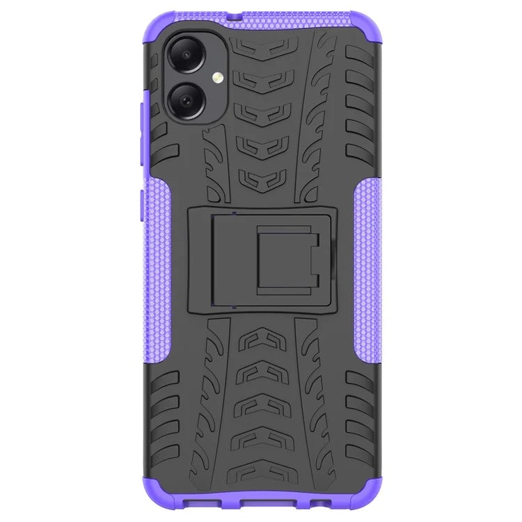 For Samsung Galaxy A05 4G Case Tyre Pattern Design Kickstand Phone Cover