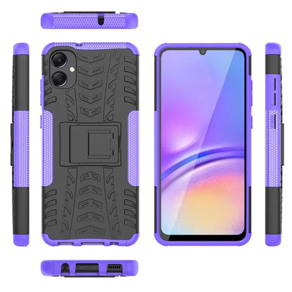 For Samsung Galaxy A05 4G Case Tyre Pattern Design Kickstand Phone Cover
