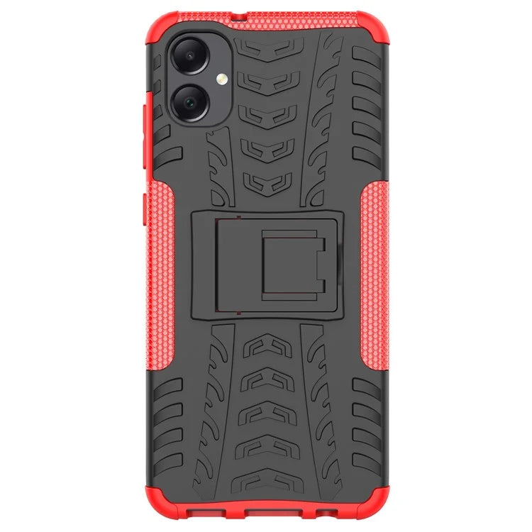 For Samsung Galaxy A05 4G Case Tyre Pattern Design Kickstand Phone Cover