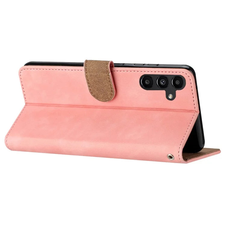 For Samsung Galaxy A15 5G Case Imprinted Butterfly Wallet PU Leather Phone Stand Cover