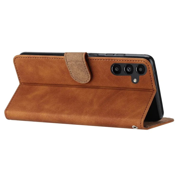 For Samsung Galaxy A15 5G Case Imprinted Butterfly Wallet PU Leather Phone Stand Cover