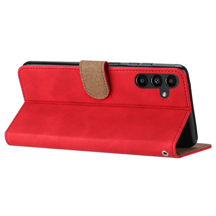 For Samsung Galaxy A15 5G Case Imprinted Butterfly Wallet PU Leather Phone Stand Cover