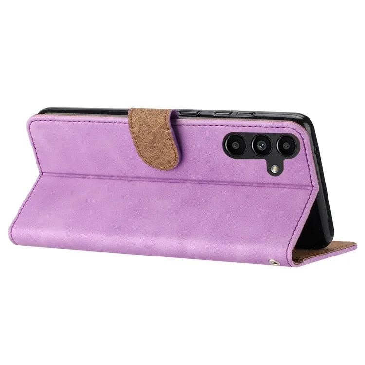 For Samsung Galaxy A15 5G Case Imprinted Butterfly Wallet PU Leather Phone Stand Cover