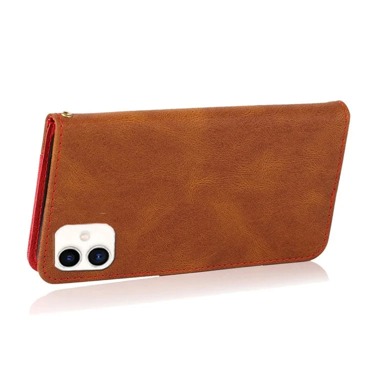 For Samsung Galaxy A05 4G Case Wallet PU Leather Color Splicing Phone Cover