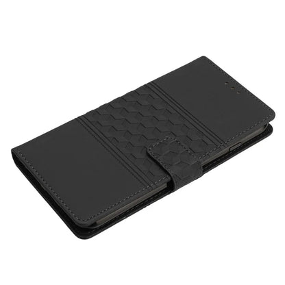 For Samsung Galaxy A05 4G Case Anti-fall Imprinted Rhombus Wallet Stand Phone Cover