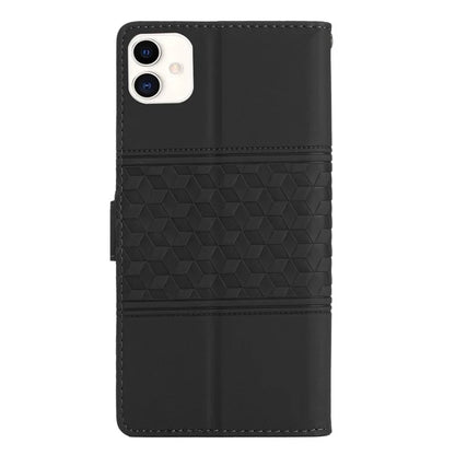 For Samsung Galaxy A05 4G Case Anti-fall Imprinted Rhombus Wallet Stand Phone Cover