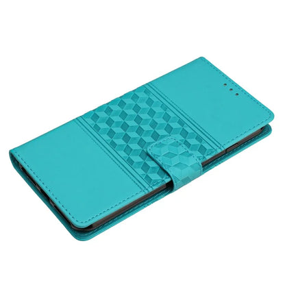 For Samsung Galaxy A05 4G Case Anti-fall Imprinted Rhombus Wallet Stand Phone Cover