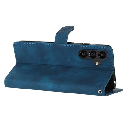 For Samsung Galaxy A05s 4G Case Magnetic PU Leather Imprinted Wallet Phone Protector