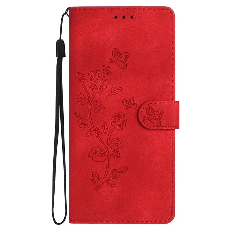 For Samsung Galaxy A05s 4G Case Magnetic PU Leather Imprinted Wallet Phone Protector