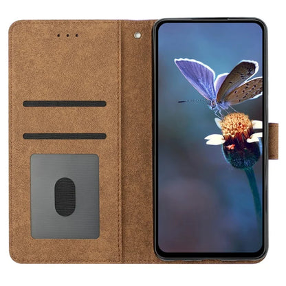 For Samsung Galaxy A05 4G Case Imprinted Butterfly PU Leather Smart Phone Wallet Cover