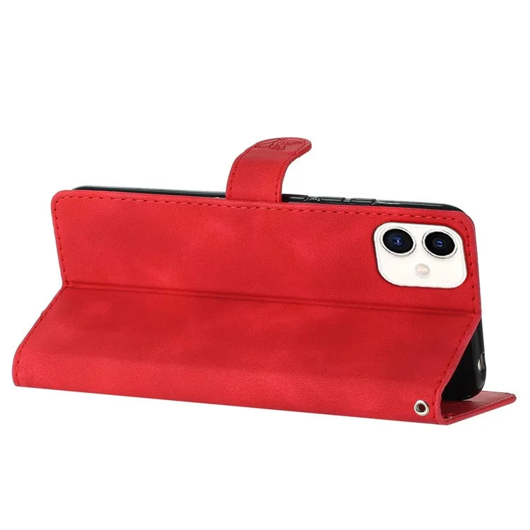 For Samsung Galaxy A05 4G Case Anti-drop Imprinted Flower Magnetic Leather Wallet Cell Phone Cover