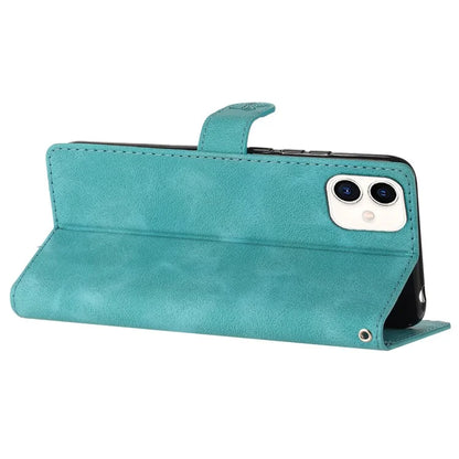 For Samsung Galaxy A05 4G Case Anti-drop Imprinted Flower Magnetic Leather Wallet Cell Phone Cover