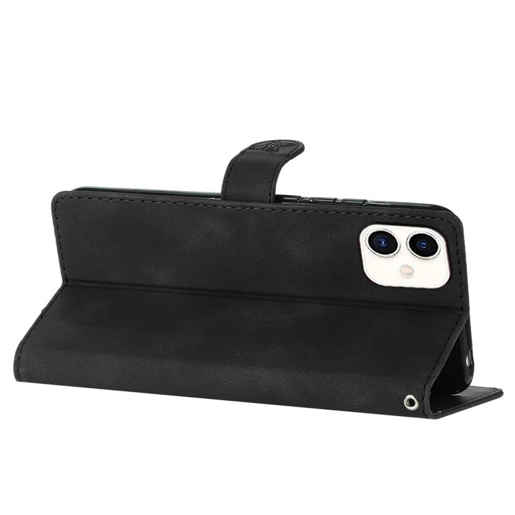 For Samsung Galaxy A05 4G Case Anti-drop Imprinted Flower Magnetic Leather Wallet Cell Phone Cover
