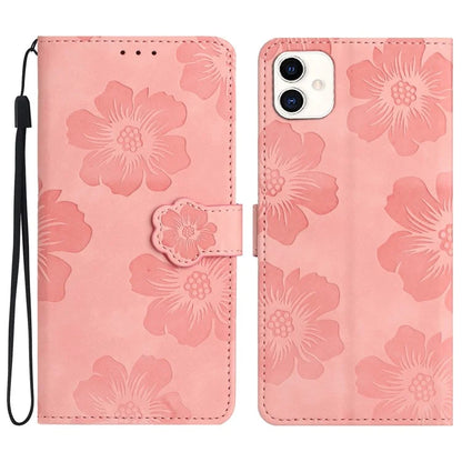 For Samsung Galaxy A05s 4G PU Leather Wallet Phone Cover Flowers Imprinted Flip Stand Phone Case
