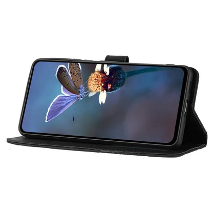 For Samsung Galaxy A05s 4G PU Leather Wallet Phone Cover Flowers Imprinted Flip Stand Phone Case