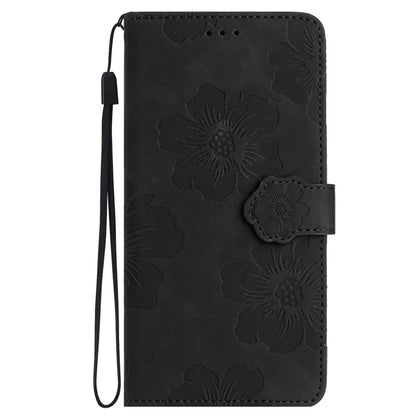 For Samsung Galaxy A05s 4G PU Leather Wallet Phone Cover Flowers Imprinted Flip Stand Phone Case