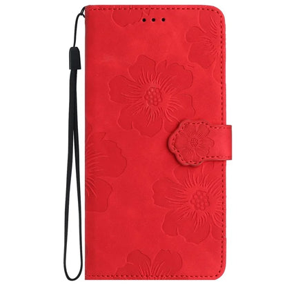 For Samsung Galaxy A05s 4G PU Leather Wallet Phone Cover Flowers Imprinted Flip Stand Phone Case