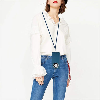 For Huawei Mate 60 Case Biodegradable Wheat Straw+TPU Magnetic Cell Phone Protector with Lanyard