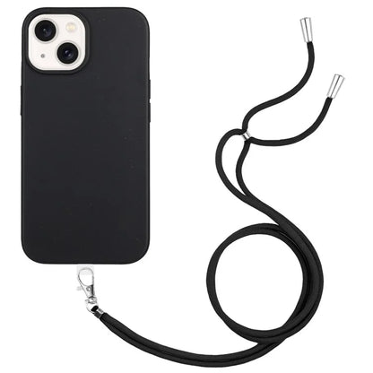 For iPhone 14 Plus Case Eco-friendly Biodegradable Wheat Straw+TPU Phone Protective Cover