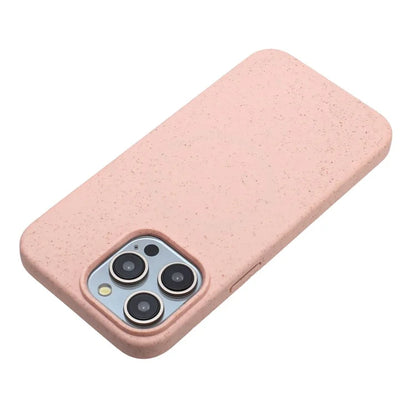 For iPhone 12 / 12 Pro Case Wheat Straw+TPU Full Biodegradable Phone Cover