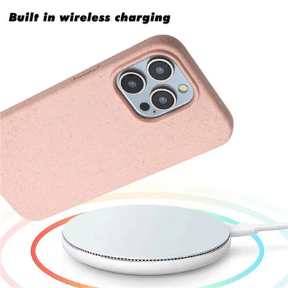 For iPhone 14 Pro Max Case Magnetic Biodegradable Phone Cover