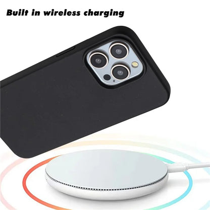 For iPhone 12 Pro Max Case Eco Wheat Straw Made Biodegradable Phone Cover