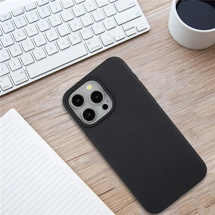For iPhone 12 Pro Max Case Eco Wheat Straw Made Biodegradable Phone Cover