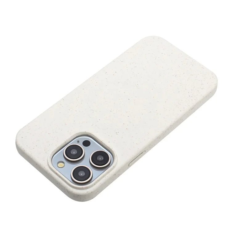 For iPhone 12 Pro Max Case Eco Wheat Straw Made Biodegradable Phone Cover