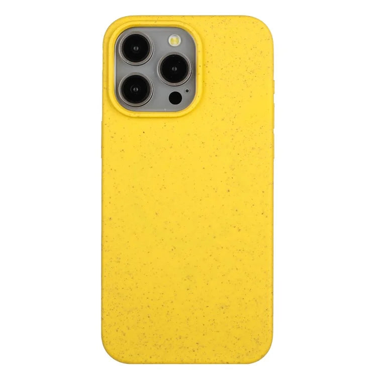 For iPhone 12 Pro Max Case Eco Wheat Straw Made Biodegradable Phone Cover