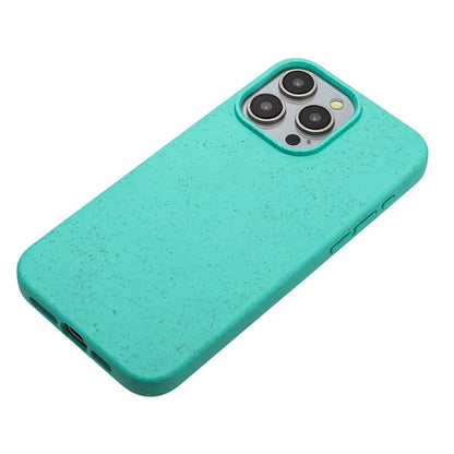 For iPhone 12 Pro Max Case Eco Wheat Straw Made Biodegradable Phone Cover